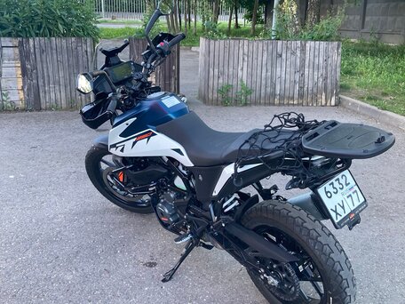 2022 KTM 250 Adventure, синий, 380000 рублей, вид 4