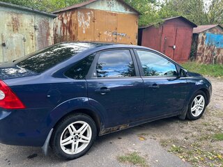 2008 Ford Focus II Рестайлинг, синий, 360000 рублей, вид 4