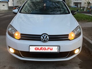 2010 Volkswagen Golf VI, белый, 740000 рублей, вид 2