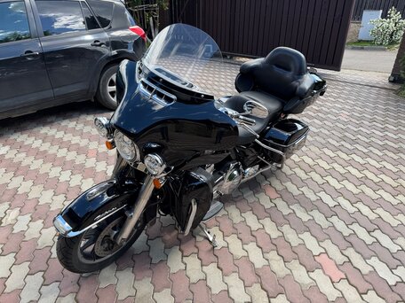 2015 Harley-Davidson Electra Glide, чёрный, 1280000 рублей, вид 1