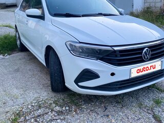 2021 Volkswagen Polo VI, белый, 1300000 рублей, вид 1