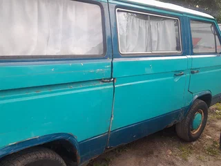1987 Volkswagen Transporter 4-speed T3, зелёный, 200000 рублей, вид 4