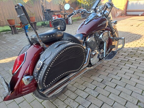 2006 Honda VTX 1300, красный, 700000 рублей - вид 6