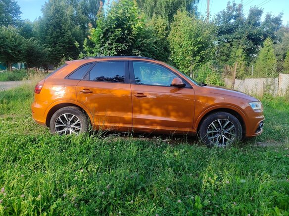 2013 Audi Q3 I (8U), оранжевый, 1650000 рублей - вид 6