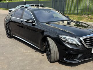 2015 Mercedes-Benz S-Класс 500 Long VI (W222, C217), чёрный, 3050000 рублей, вид 5
