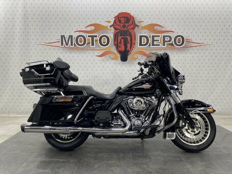 2009 Harley-Davidson Electra Glide, чёрный, 690000 рублей, вид 1