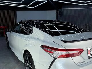 2022 Toyota Camry VIII (XV70) Рестайлинг, белый, 2920000 рублей, вид 2