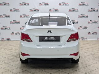 2014 Hyundai Solaris I Рестайлинг, белый, 999000 рублей, вид 5