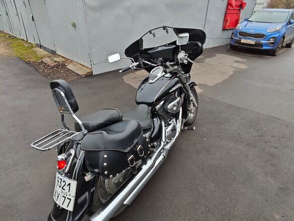 2004 Suzuki Intruder VL 400 Classic, чёрный, 345000 рублей - вид 7