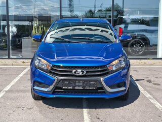 2021 Lada (ВАЗ) Vesta I, синий, 1025000 рублей, вид 2