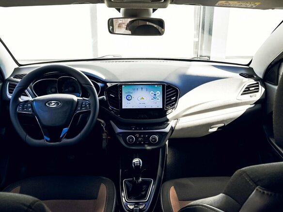 2017 Lada (ВАЗ) Vesta I, серый - вид 17