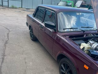 2007 Lada (ВАЗ) 2107, пурпурный, 280000 рублей, вид 4