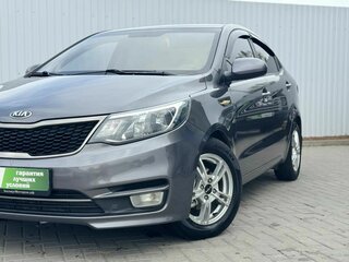 2015 Kia Rio III Рестайлинг, серый, 1049000 рублей, вид 2