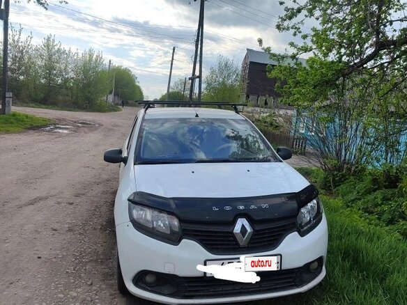 2015 Renault Logan II, белый, 550000 рублей - вид 1