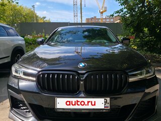 2021 BMW 5 серии 530d xDrive VII (G30/G31/G38) Рестайлинг, чёрный, 5200000 рублей, вид 2