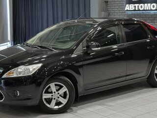 2008 Ford Focus II Рестайлинг, чёрный, 587000 рублей, вид 2