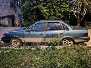 1993 Ford Tempo, зелёный, 90000 рублей, вид 4