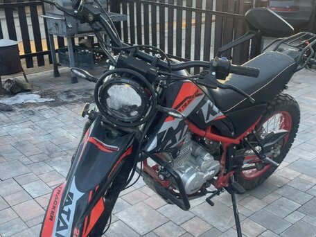 2024 Ataki Tracker 250, красный, 110000 рублей, вид 1