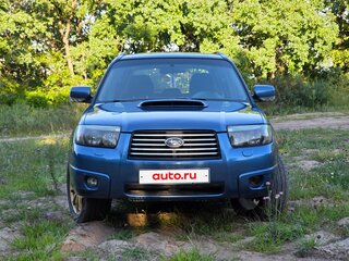 2006 Subaru Forester II Рестайлинг, синий, 710000 рублей, вид 1