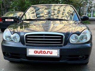 2006 Hyundai Sonata ТагАЗ IV (EF) Рестайлинг, чёрный, 400000 рублей, вид 2