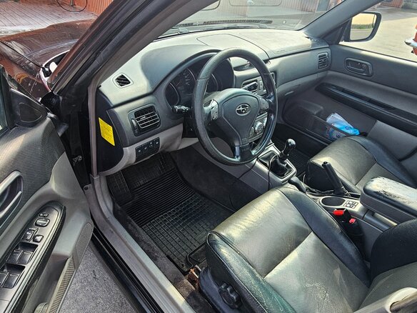 2005 Subaru Forester II Рестайлинг, чёрный, 585000 рублей - вид 15