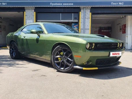 2019 Dodge Challenger III Рестайлинг 2, зелёный, 4750000 рублей, вид 4