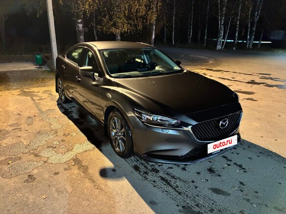 2019 Mazda 6 III (GJ) Рестайлинг 2, серый - вид 1