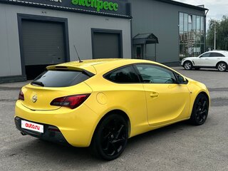 2012 Opel Astra GTC J Рестайлинг, жёлтый, 1300000 рублей, вид 3