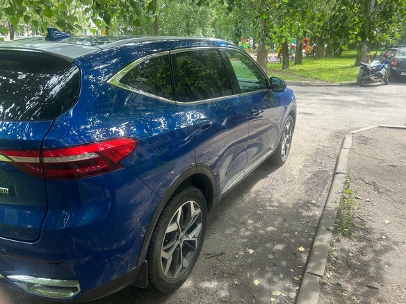 2022 Haval F7 I Рестайлинг, синий, 1700000 рублей - вид 1