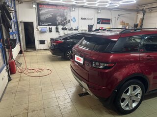 2013 Land Rover Range Rover Evoque 9-speed I, красный, 1950000 рублей, вид 4