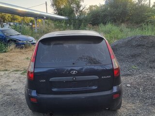 2007 Lada (ВАЗ) Kalina I, синий, 100000 рублей, вид 4