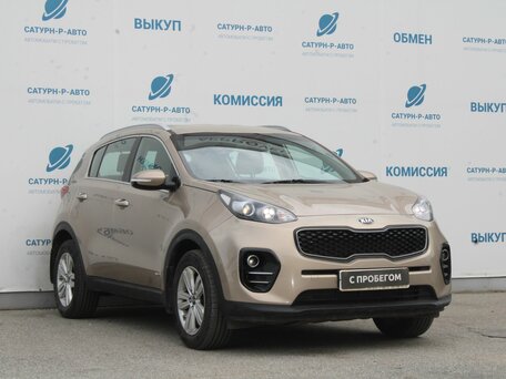 2017 Kia Sportage IV, коричневый, 1990000 рублей, вид 3