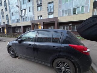 2009 Nissan Tiida I, чёрный, 455000 рублей, вид 5