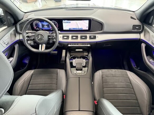 2025 Mercedes-Benz GLE 300 d II (V167) Рестайлинг, серый - вид 7