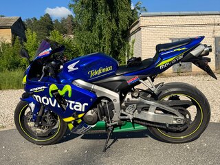 2006 Honda CBR 600RR, синий, 640000 рублей, вид 5