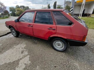 1993 Lada (ВАЗ) 21096, пурпурный, 75000 рублей, вид 4