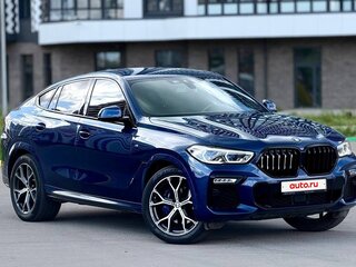 2021 BMW X6 30d III (G06), синий, 8295000 рублей, вид 3
