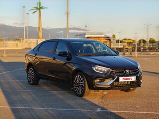 2024 Lada (ВАЗ) Aura, чёрный, 1670000 рублей, вид 3