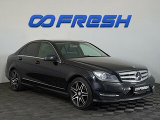 2013 Mercedes-Benz C-Класс 180 BlueEFFICIENCY III (W204) Рестайлинг, чёрный, 1350000 рублей, вид 1