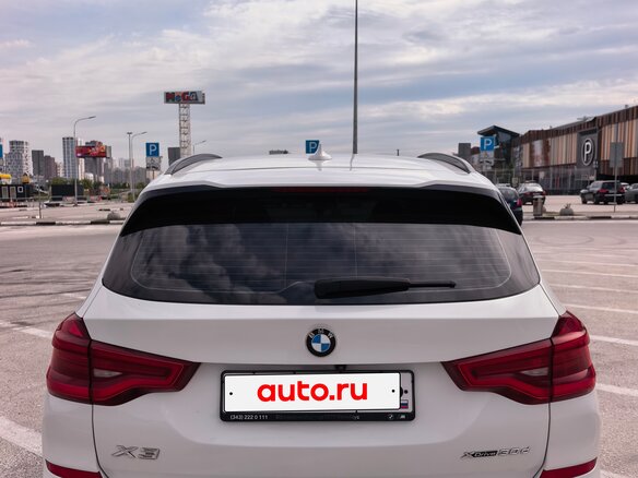 2019 BMW X3 30d xDrive III (G01), белый, 4300000 рублей - вид 8