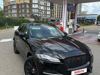 2016 Jaguar F-Pace I, чёрный, 2250000 рублей, вид 1