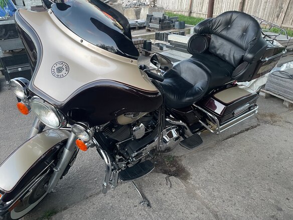 1998 Harley-Davidson Electra Glide, коричневый, 850000 рублей - вид 8