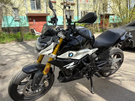 2021 BMW G 310 R, чёрный, 440000 рублей, вид 3