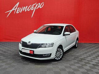 2019 Skoda Rapid I Рестайлинг, белый, 1250000 рублей, вид 1