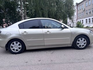 2008 Mazda 3 I (BK) Рестайлинг, золотистый, 540000 рублей, вид 4