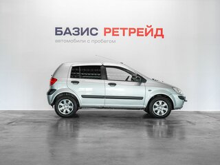 2006 Hyundai Getz I Рестайлинг, серебристый, 449000 рублей, вид 4