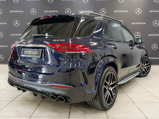 2020 Mercedes-Benz GLE AMG 53 AMG II (V167), синий, 7390000 рублей, вид 5
