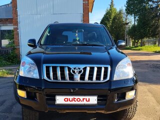 2006 Toyota Land Cruiser Prado 5-speed 120 Series, чёрный, 2000000 рублей, вид 1