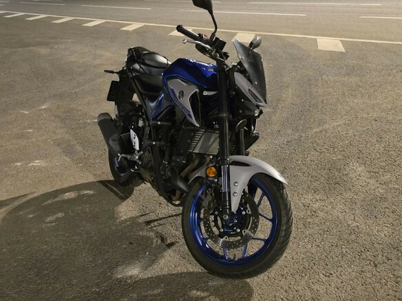 2021 Yamaha MT-03, синий, 600000 рублей - вид 4