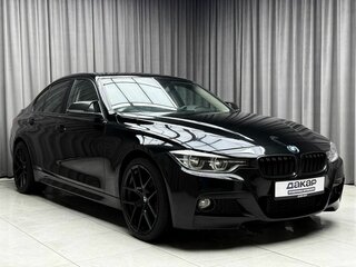 2017 BMW 3 серии 320i VI (F3x) Рестайлинг, чёрный, 2549000 рублей, вид 3